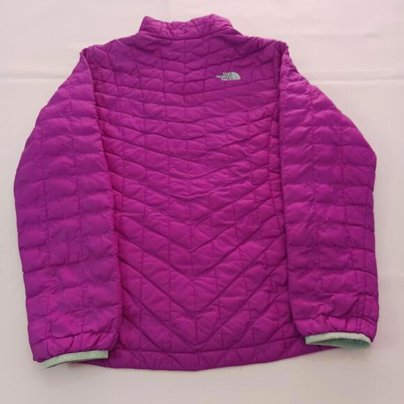The North Face CSG4 Youth Girl's Size L (14/16) Purple Thermoball Puffer Jacket - Picture 2 of 16